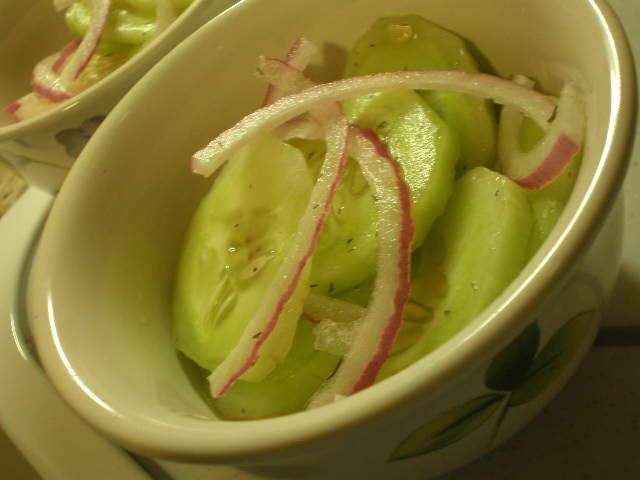 Cucumber salad